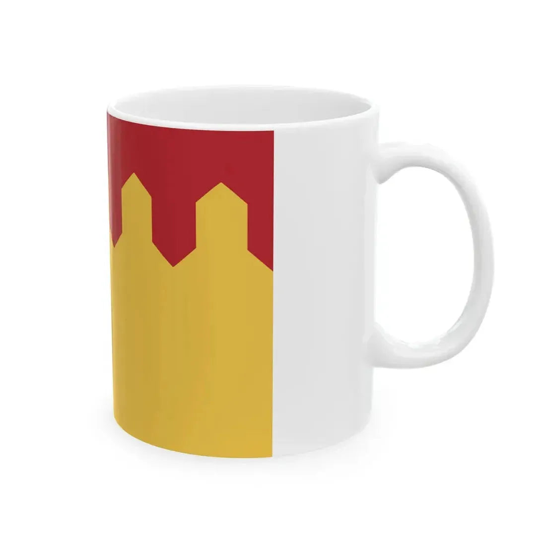 Flag of Pirkanmaa (Finland) White Coffee Mug - Go Mug Yourself