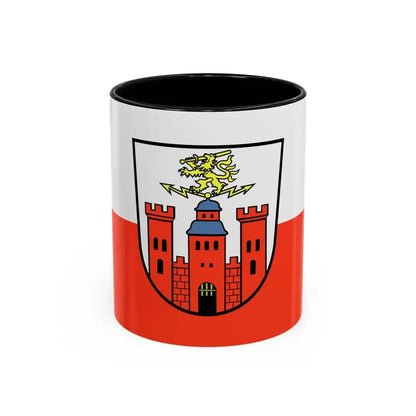 Flag of Pirmasens Germany - Accent Coffee Mug 11oz Black - Go Mug Yourself