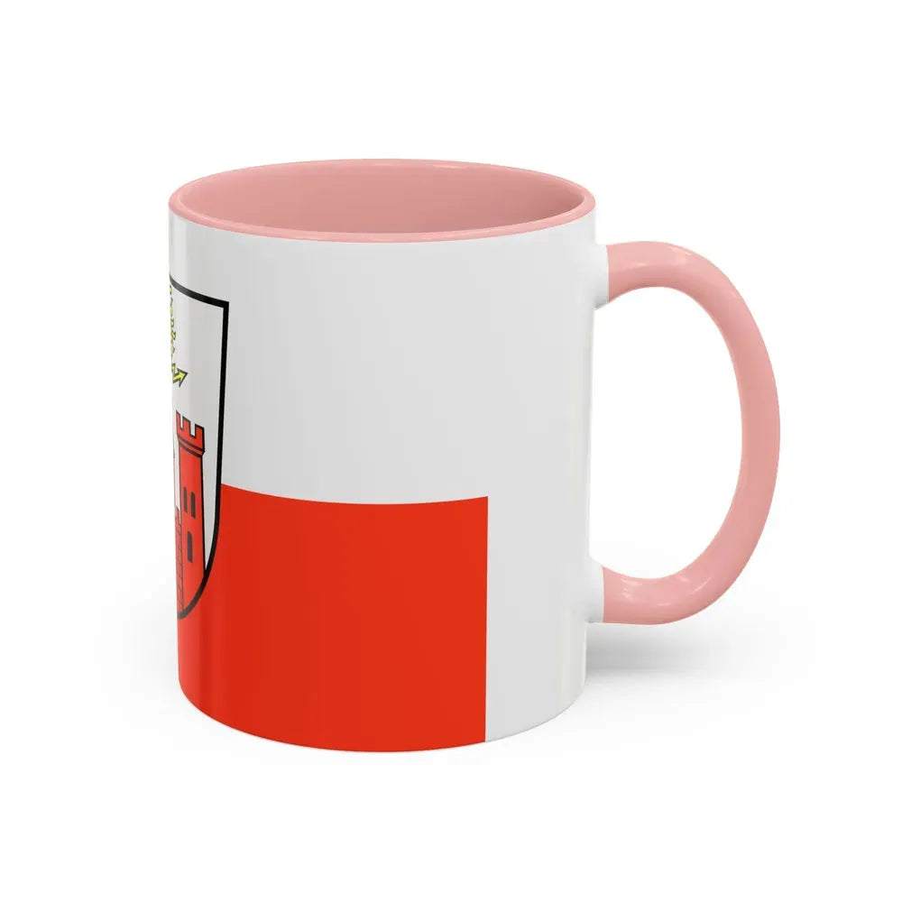 Flag of Pirmasens Germany - Accent Coffee Mug - Go Mug Yourself
