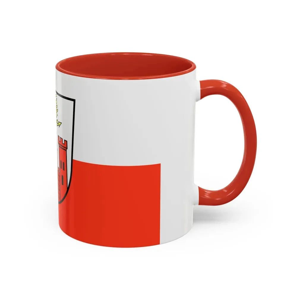 Flag of Pirmasens Germany - Accent Coffee Mug - Go Mug Yourself