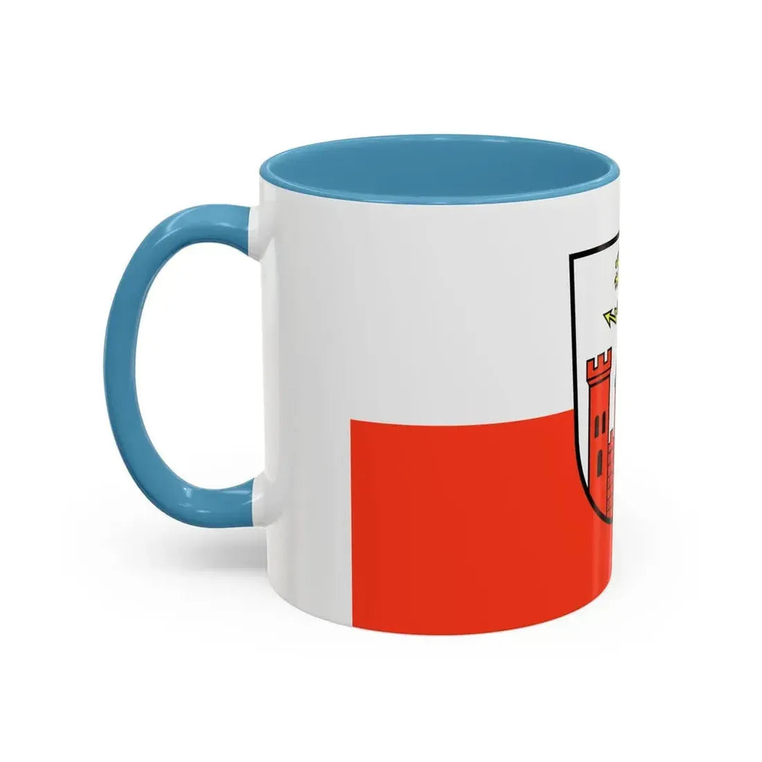 Flag of Pirmasens Germany - Accent Coffee Mug - Go Mug Yourself
