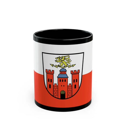 Flag of Pirmasens Germany - Black Coffee Mug-11oz-Go Mug Yourself