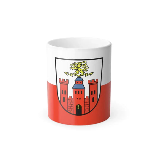 Flag of Pirmasens Germany - Color Changing Coffee Mug 11oz - Go Mug Yourself