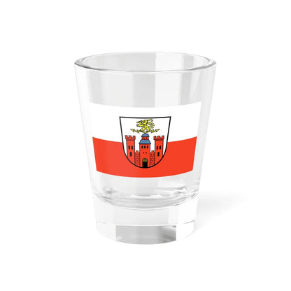 Flag of Pirmasens (Germany) Shot Glass 1.5oz 1.5oz - Go Mug Yourself