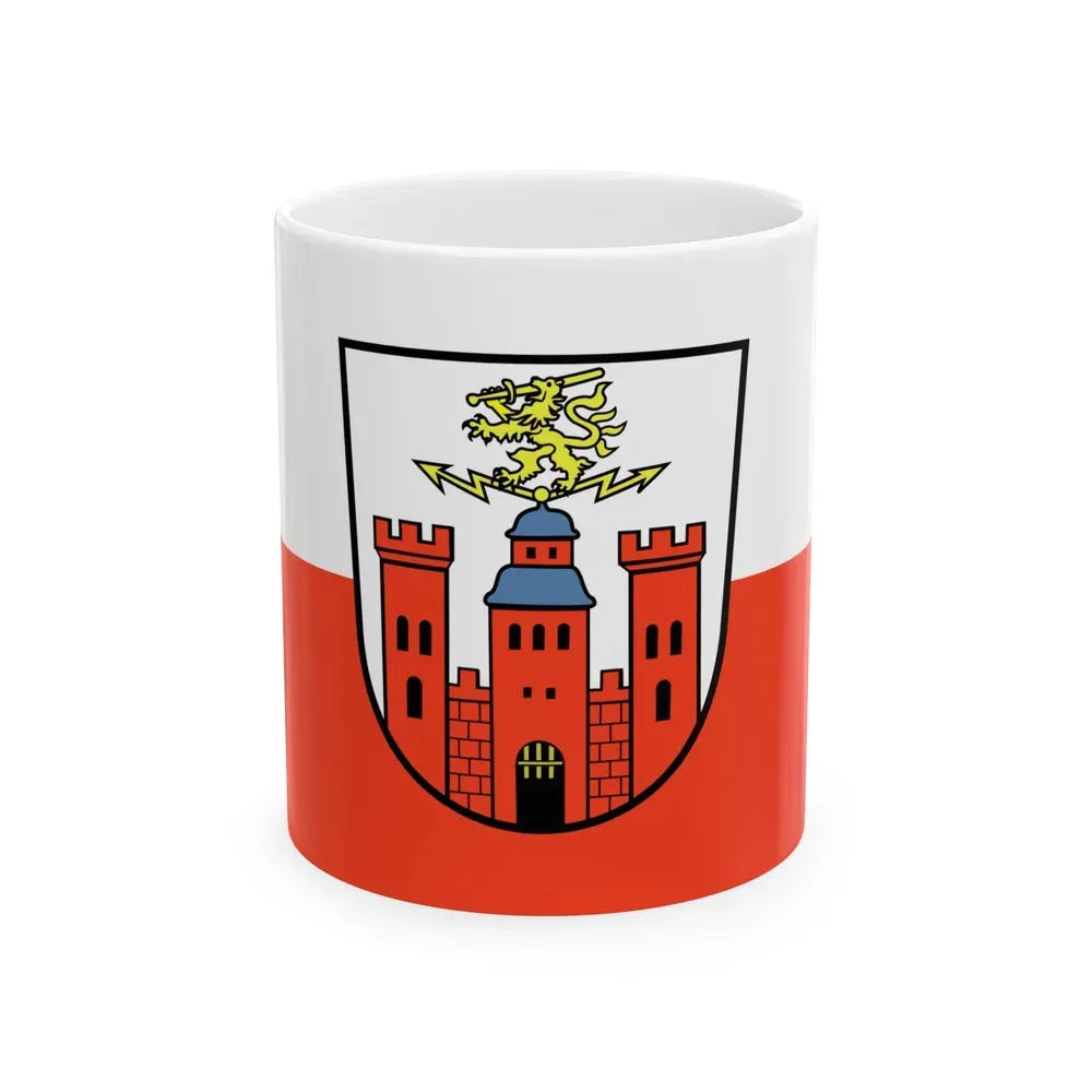 Flag of Pirmasens Germany - White Coffee Mug 11oz - Go Mug Yourself