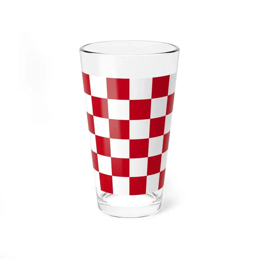Flag of Pistoia 1-1 (Italy) Pint Glass 16oz 16oz - Go Mug Yourself