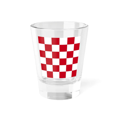 Flag of Pistoia 1-1 (Italy) Shot Glass 1.5oz 1.5oz - Go Mug Yourself