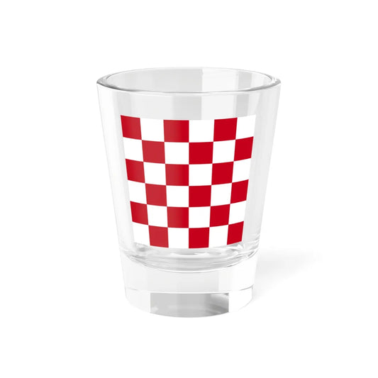 Flag of Pistoia 1-1 (Italy) Shot Glass 1.5oz 1.5oz - Go Mug Yourself