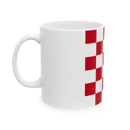 Flag of Pistoia 1-1 (Italy) White Coffee Mug - Go Mug Yourself