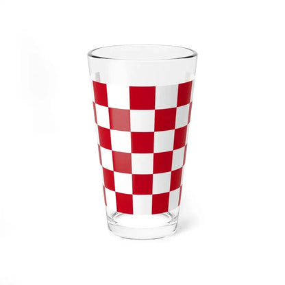 Flag of Pistoia (Italy) Pint Glass 16oz 16oz - Go Mug Yourself