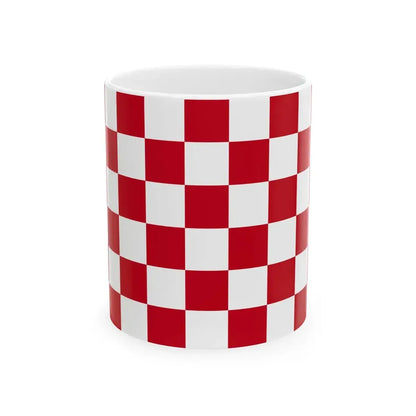 Flag of Pistoia (Italy) White Coffee Mug 11oz - Go Mug Yourself