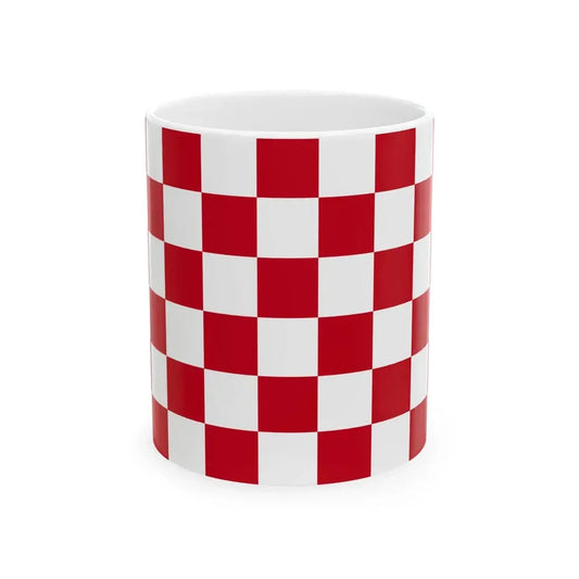 Flag of Pistoia (Italy) White Coffee Mug 11oz - Go Mug Yourself