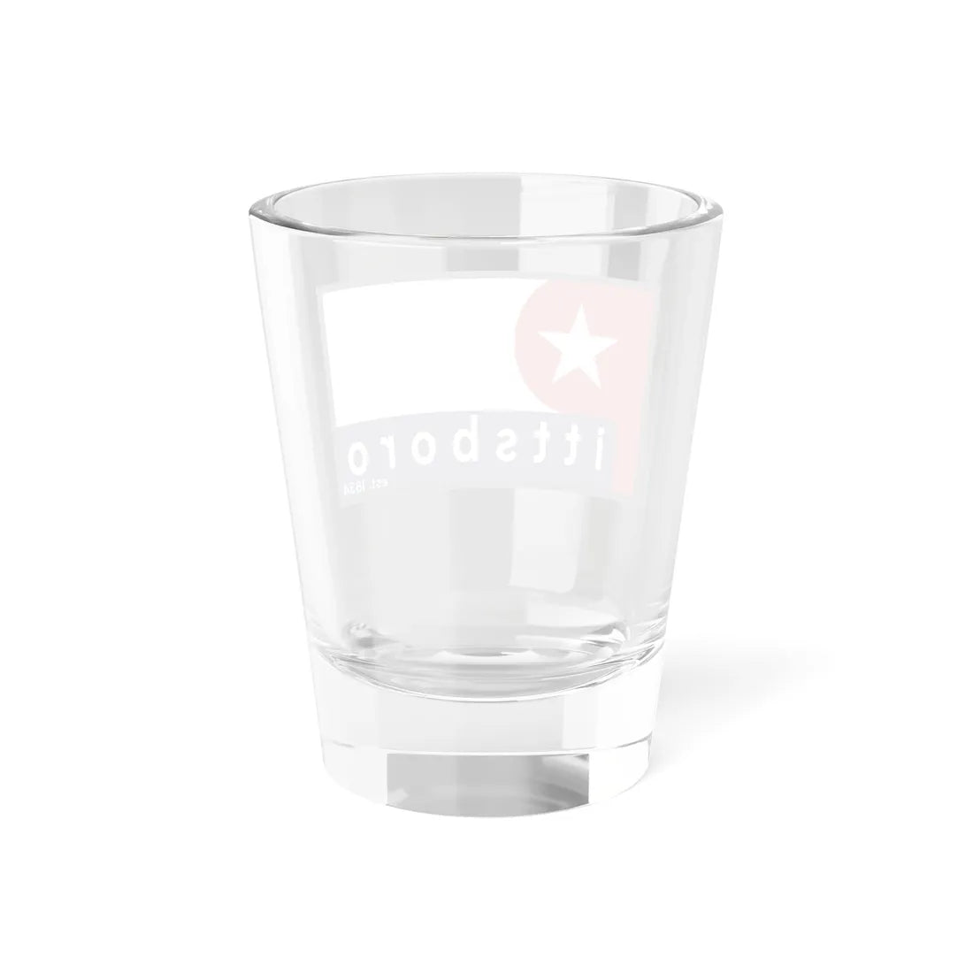Flag of Pittsboro Indiana (India) Shot Glass 1.5oz - Go Mug Yourself