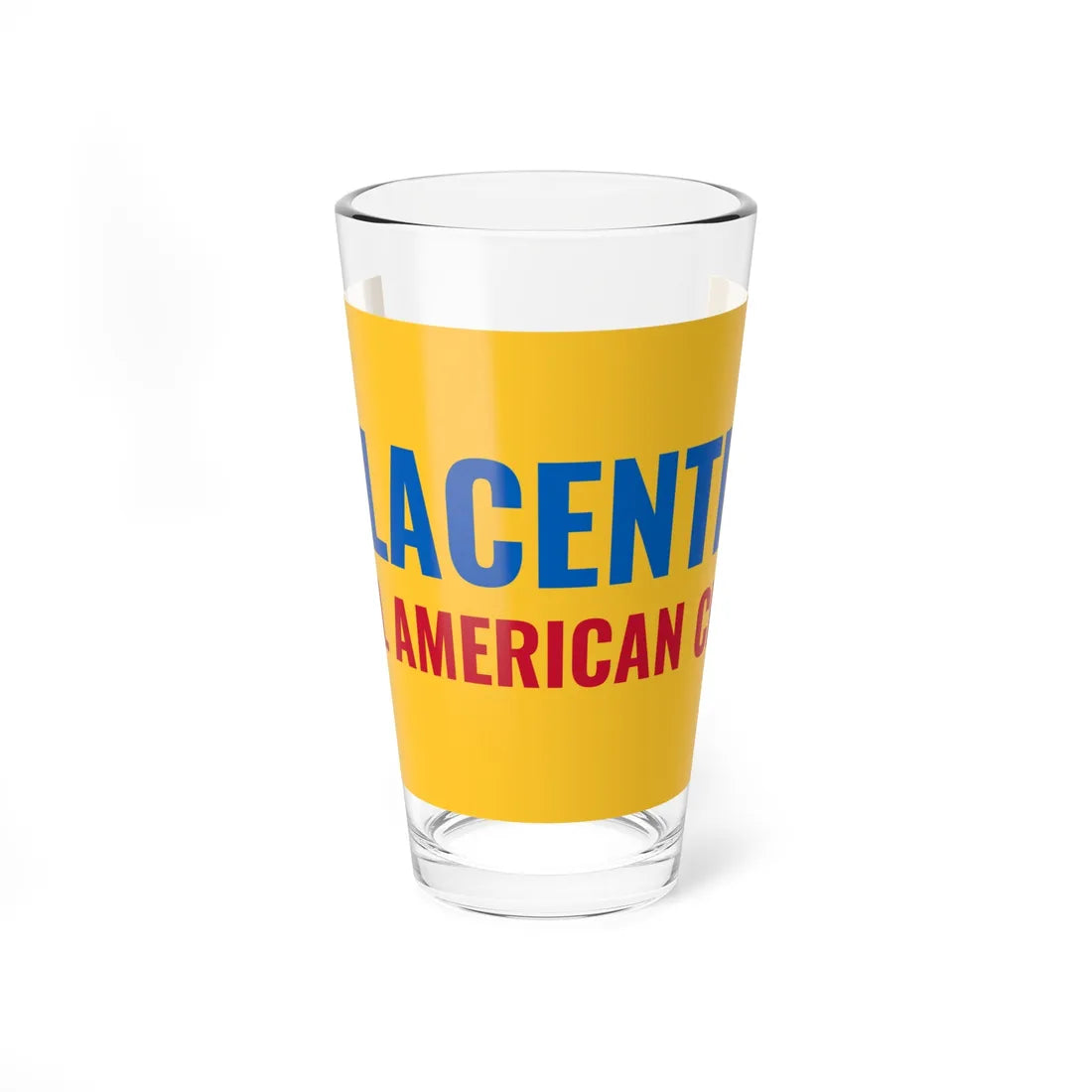 Flag of Placentia California (United States) Pint Glass 16oz 16oz - Go Mug Yourself