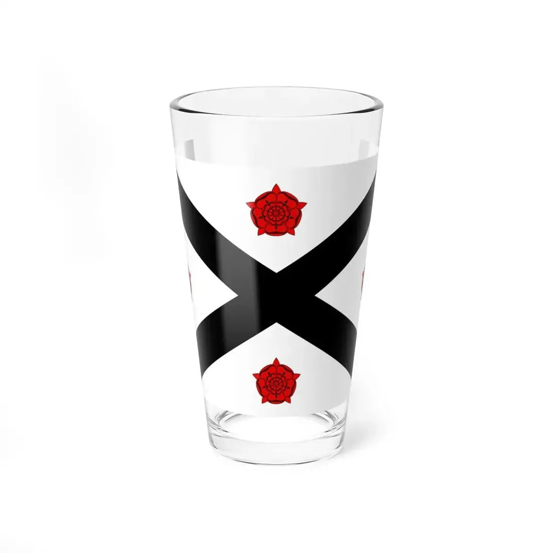 Flag of Plancoet (France) Pint Glass 16oz 16oz - Go Mug Yourself