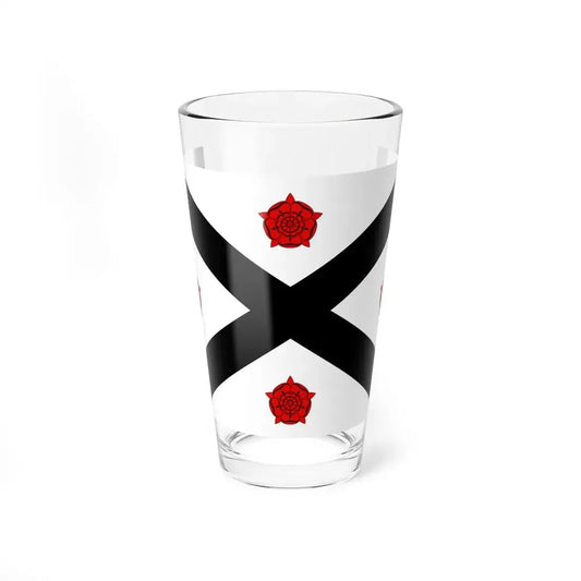 Flag of Plancoet (France) Pint Glass 16oz 16oz - Go Mug Yourself