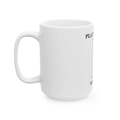 Flag of Platte County Wyoming (United States) White Coffee Mug - Go Mug Yourself