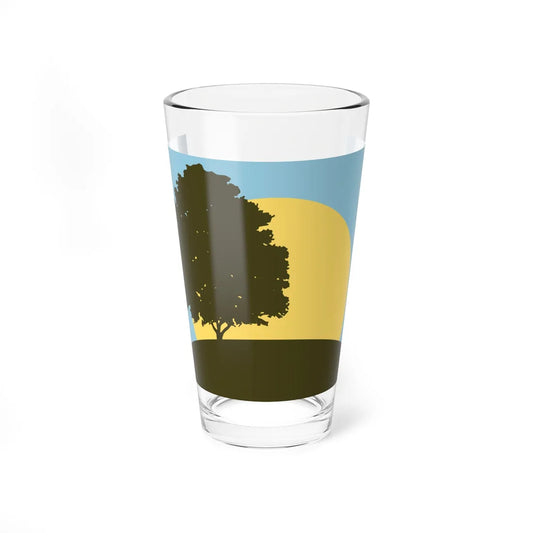 Flag of Pleasant Ridge Michigan (United States) Pint Glass 16oz 16oz - Go Mug Yourself
