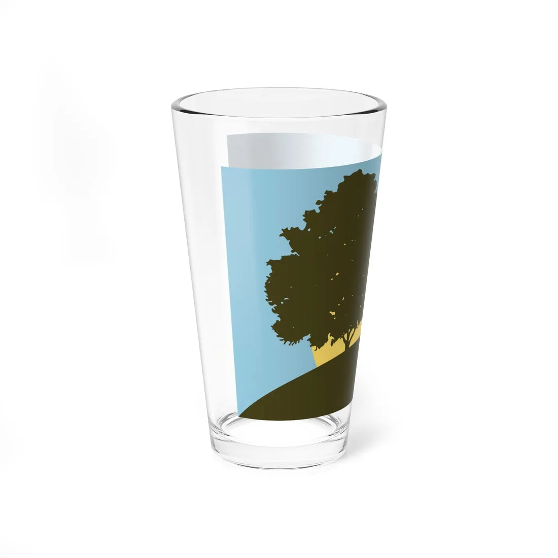 Flag of Pleasant Ridge Michigan (United States) Pint Glass 16oz - Go Mug Yourself