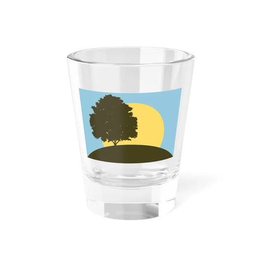 Flag of Pleasant Ridge Michigan (United States) Shot Glass 1.5oz 1.5oz - Go Mug Yourself