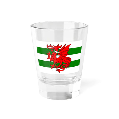 Flag of Plomelin (France) Shot Glass 1.5oz 1.5oz - Go Mug Yourself