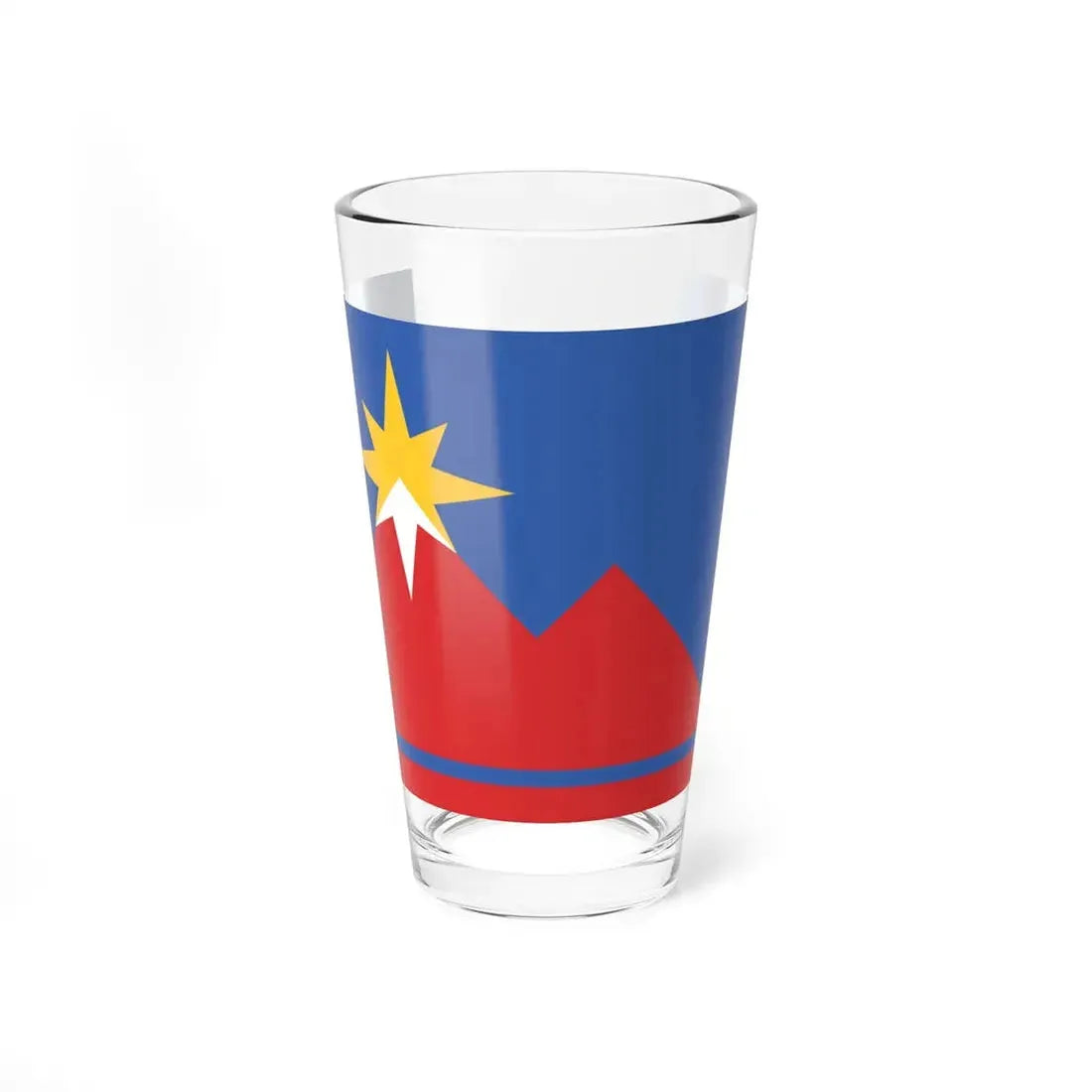 Flag of Pocatello Idaho (United States) Pint Glass 16oz 16oz - Go Mug Yourself