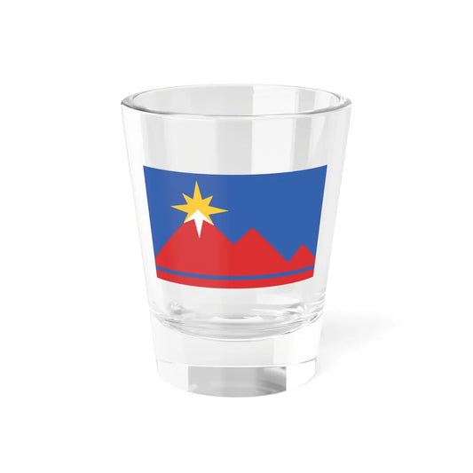 Flag of Pocatello Idaho (United States) Shot Glass 1.5oz 1.5oz - Go Mug Yourself