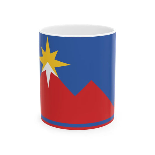 Flag of Pocatello Idaho (United States) White Coffee Mug 11oz - Go Mug Yourself