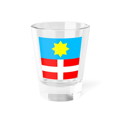 Flag of Pochaiv (Ukraine) Shot Glass 1.5oz 1.5oz - Go Mug Yourself
