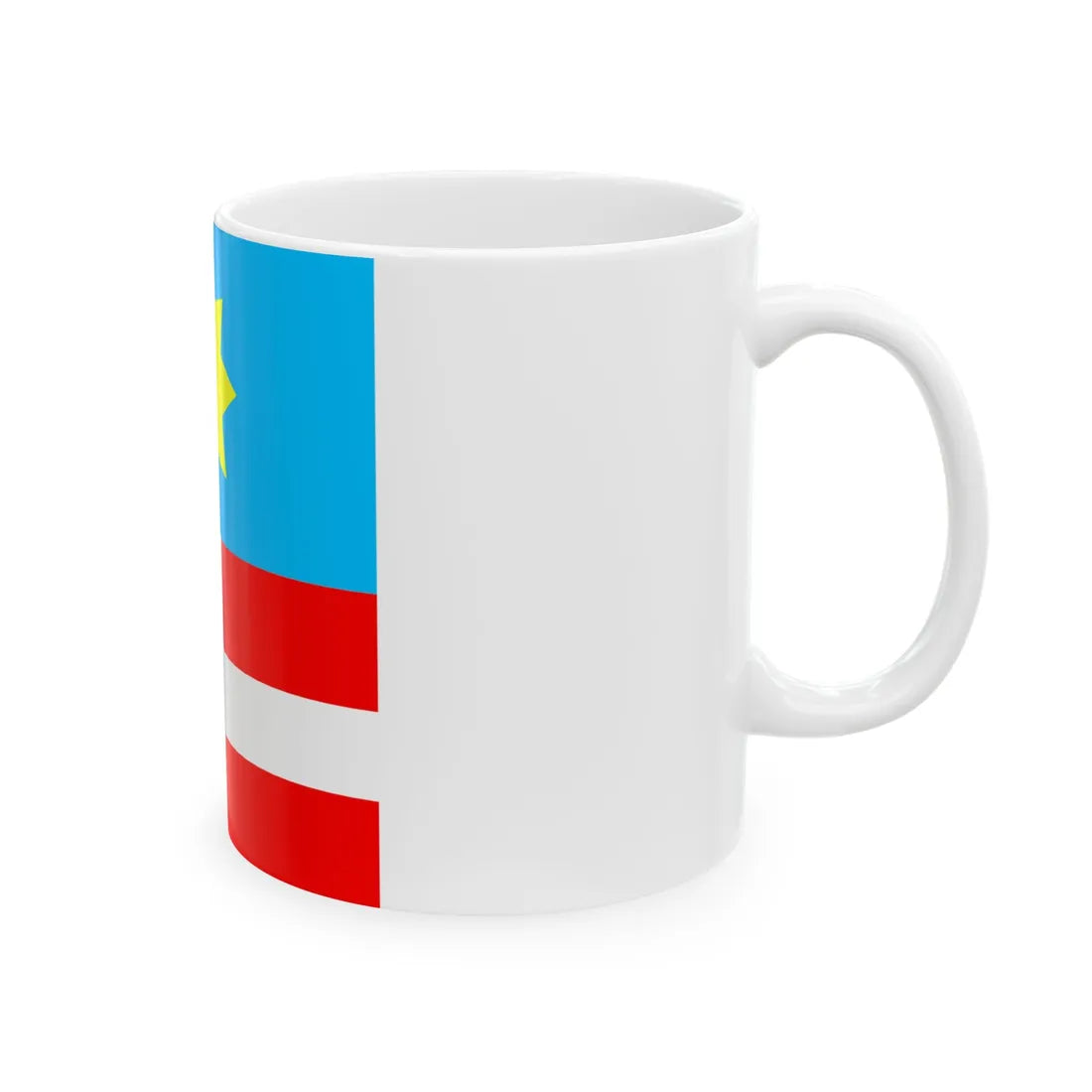 Flag of Pochaiv (Ukraine) White Coffee Mug - Go Mug Yourself