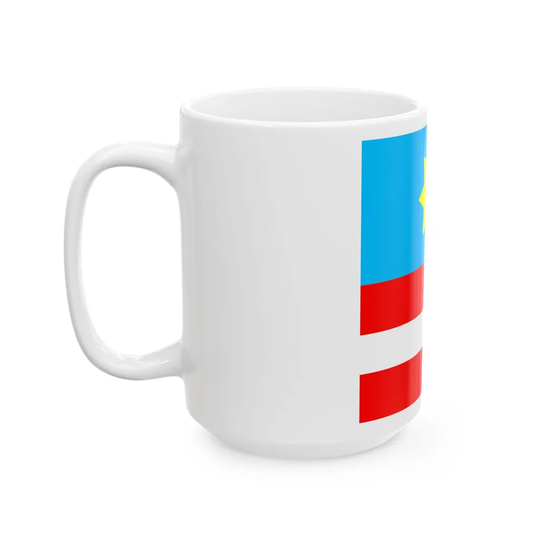 Flag of Pochaiv (Ukraine) White Coffee Mug - Go Mug Yourself