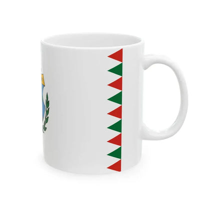 Flag of Pocsa (Hungary) White Coffee Mug - Go Mug Yourself