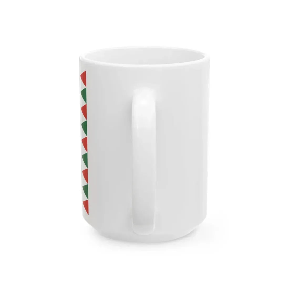 Flag of Pocsa (Hungary) White Coffee Mug - Go Mug Yourself