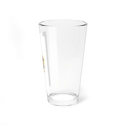 Flag of Pocsmegyer vertical (Hungary) Pint Glass 16oz - Go Mug Yourself