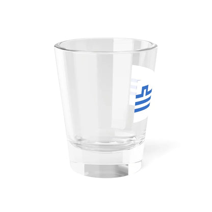 Flag of Podgorica Montenegro (Montenegro) Shot Glass 1.5oz - Go Mug Yourself