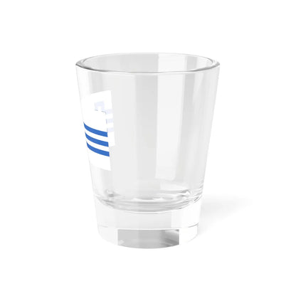 Flag of Podgorica Montenegro (Montenegro) Shot Glass 1.5oz - Go Mug Yourself
