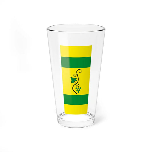 Flag of Podlehnik vertical (Slovenia) Pint Glass 16oz 16oz - Go Mug Yourself