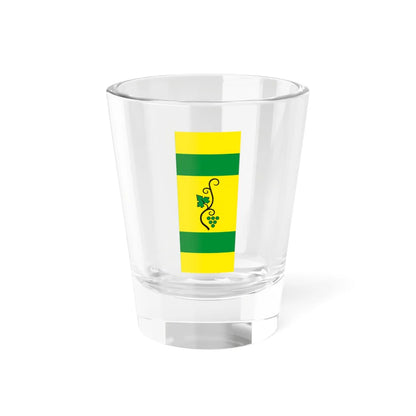 Flag of Podlehnik vertical (Slovenia) Shot Glass 1.5oz 1.5oz - Go Mug Yourself