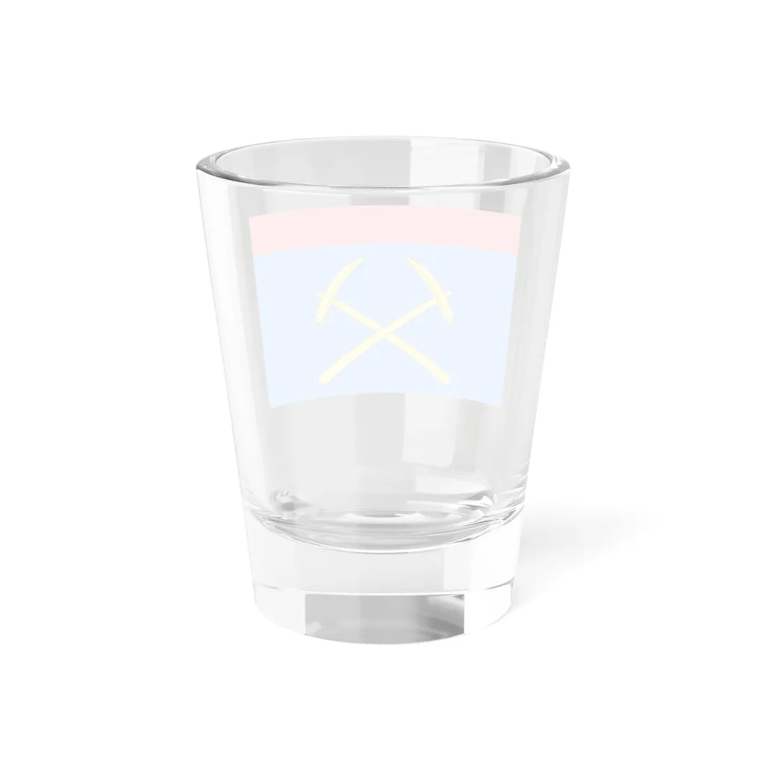 Flag of Podolsk Moscow oblast (Russia) Shot Glass 1.5oz - Go Mug Yourself