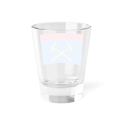 Flag of Podolsk Moscow oblast (Russia) Shot Glass 1.5oz - Go Mug Yourself