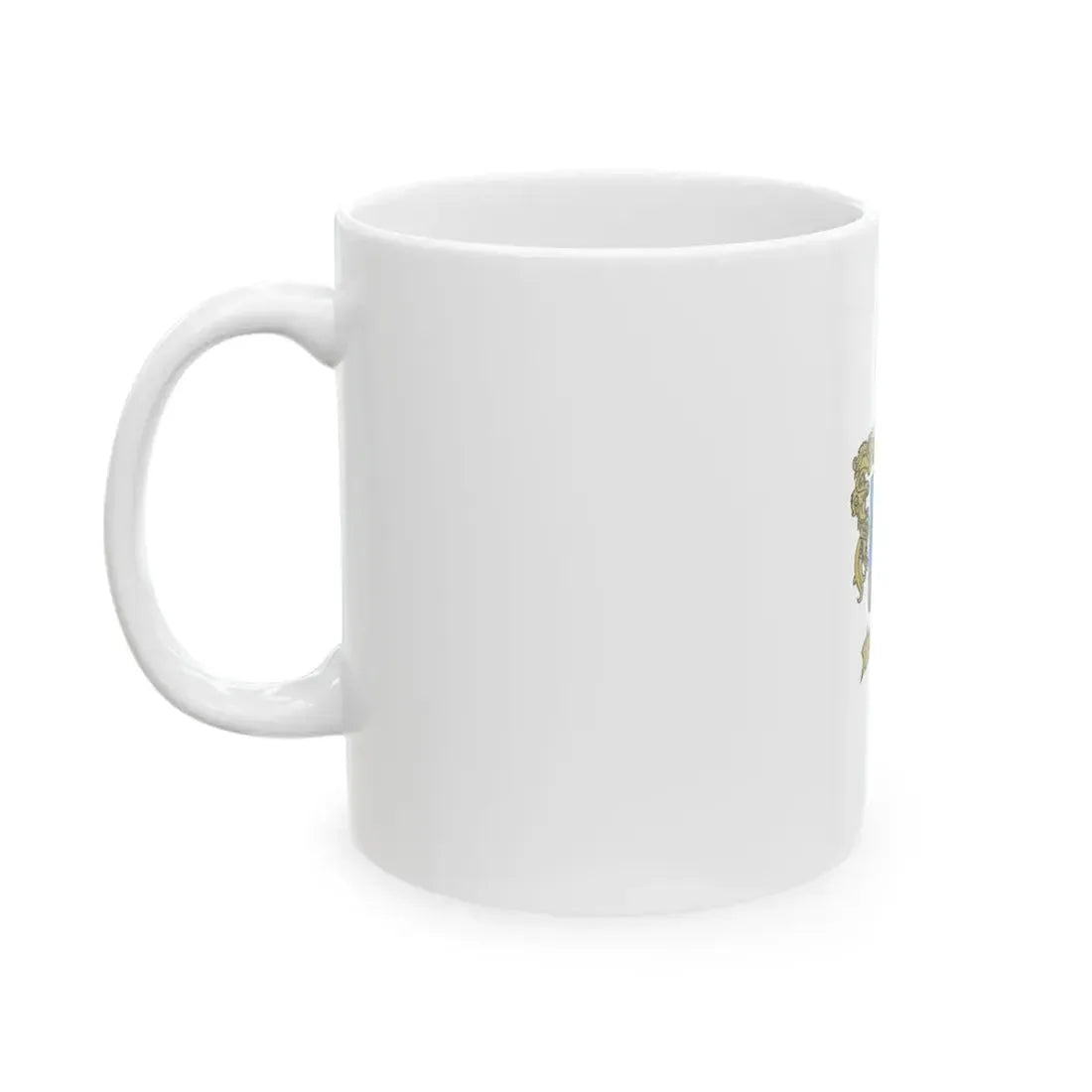 Flag of Pogany vertical (Hungary) White Coffee Mug - Go Mug Yourself
