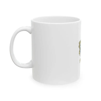 Flag of Pogany vertical (Hungary) White Coffee Mug - Go Mug Yourself