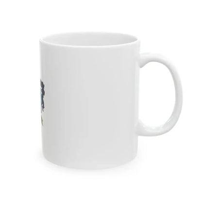 Flag of Pogany vertical (Hungary) White Coffee Mug - Go Mug Yourself