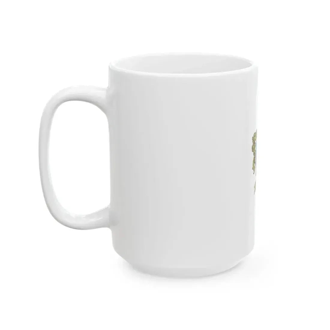 Flag of Pogany vertical (Hungary) White Coffee Mug - Go Mug Yourself