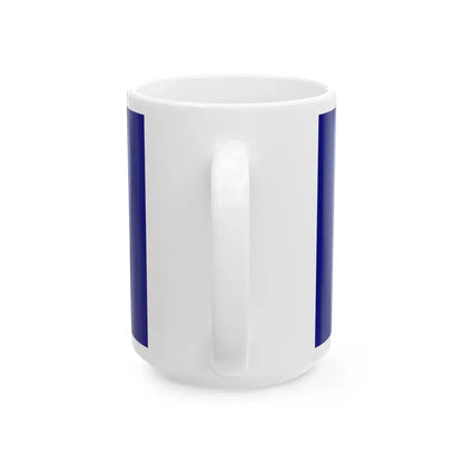 Flag of Pohnpei 1977-1992 (Micronesia) White Coffee Mug - Go Mug Yourself