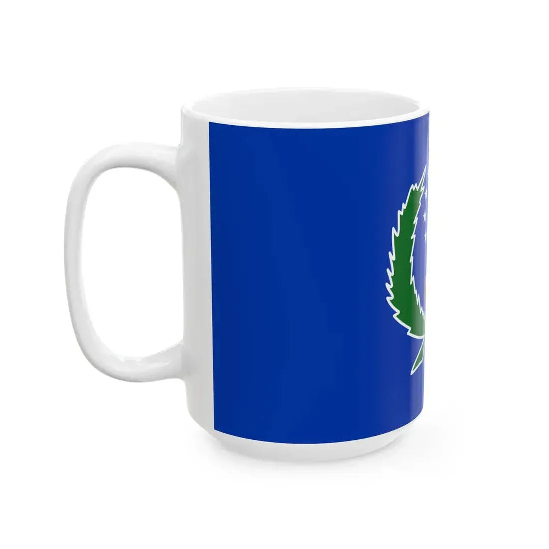 Flag of Pohnpei (Micronesia) White Coffee Mug - Go Mug Yourself