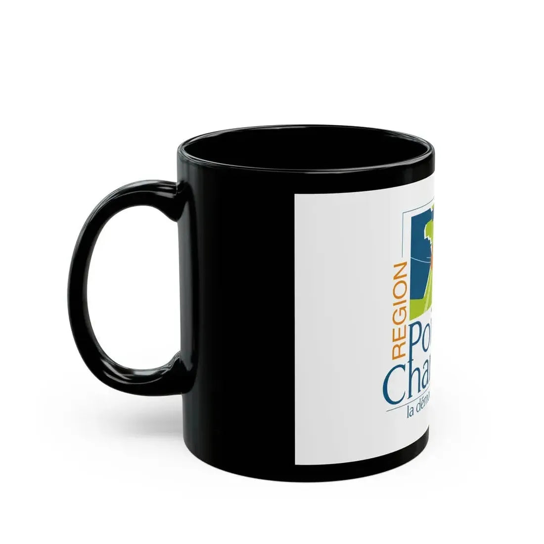 Flag of Poitou Charentes France 2 - Black Coffee Mug - Go Mug Yourself