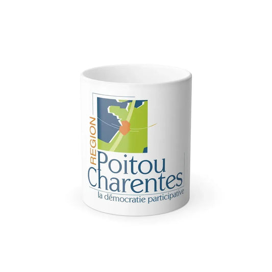 Flag of Poitou Charentes France 2 - Color Changing Coffee Mug 11oz - Go Mug Yourself