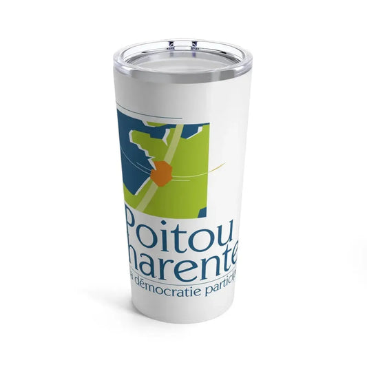 Flag of Poitou Charentes France 2 - Tumbler 20oz 20oz - Go Mug Yourself