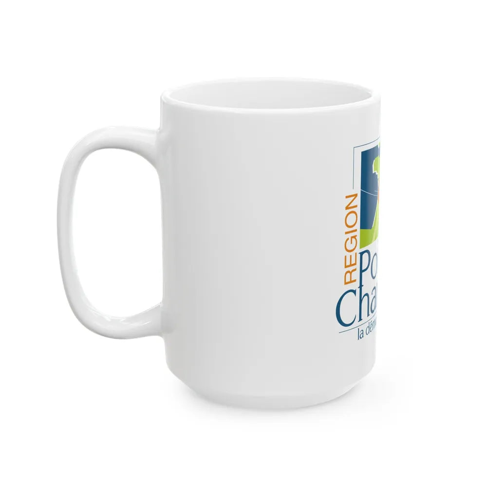 Flag of Poitou Charentes France 2 - White Coffee Mug-Go Mug Yourself